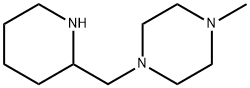 1-METHYL-4-(2-PIPERIDINYLMETHYL)-PIPERAZINE Struktur