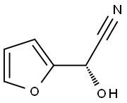 (S)-Hydroxy(2-furanyl)acetonitrile Struktur