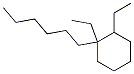 DIETHYLHEXYLCYCLOHEXANE Struktur