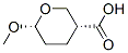 2H-Pyran-3-carboxylicacid,tetrahydro-6-methoxy-,cis-(9CI) Struktur