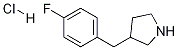 3-(4-FLUOROBENZYL)PYRROLIDINE HCL Struktur