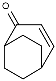 bicyclo[3.2.2]non-3-en-2-one Struktur