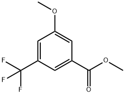 Methyl 3-Methoxy-5-(trifluoroMethyl)benzoate Struktur