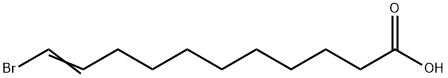 11-Bromo-10-undecenoic acid Struktur