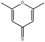 2,6-DIMETHYLPYRAN-4(4H)-THIONE Struktur