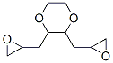 2,3-Bis(oxiranylmethyl)-1,4-dioxane Struktur