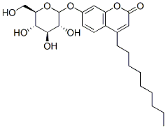 4-nonylumbelliferyl glucoside Struktur