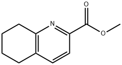 METHYL 5,6,7,8-TETRAHYDROQUINOLINE-2-CARBOXYLATE Struktur