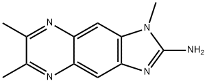 1,6,7-TriMethyl-1H-iMidazo[4,5-g]quinoxalin-2-aMine Struktur