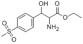 BETA-HYDROXY-4-(METHYLSULFONYL)-PHENYLALANINE ETHYL ESTER Struktur