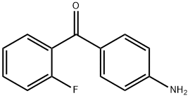 2-FLUORO-4'-AMINO BENZOPHENONE Struktur