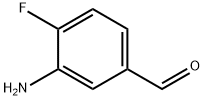 3-aMino-4-fluorobenzaldehyde Struktur