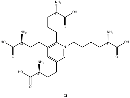 Isodesmosine Chloride Struktur