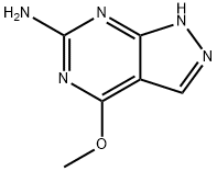 4-METHOXY-1H-PYRAZOLO[3,4-D]PYRIMIDIN-6-AMINE Struktur