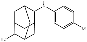 6-[(4-BroMophenyl)aMino]tricyclo[3.3.1.13,7]decan-2-ol Struktur