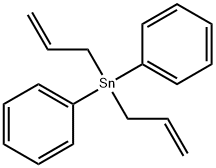 DIPHENYLDIALLYL TIN Struktur