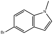 5-Bromo-1-methyl-1H-indole Struktur