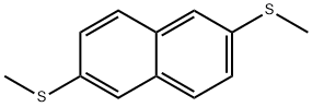 2,6-BIS-(METHYLTHIO)NAPHTHALENE Struktur