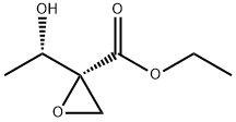 Oxiranecarboxylic acid, 2-(1-hydroxyethyl)-, ethyl ester, (R*,S*)- (9CI) Struktur