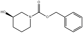 R-1-CBZ-3-Hydroxy-piperidine Struktur