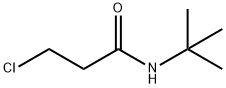 N-(tert-butyl)-3-chloropropanamide Struktur