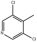 3,5-Dichloro-4-Picoline Struktur