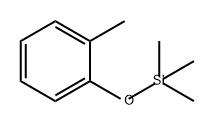 2-Methylphenyl(trimethylsilyl) ether Struktur