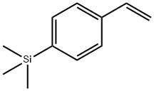 P-TRIMETHYLSILYL STYRENE Struktur