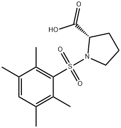 1-(2,3,5,6-TetraMethylphenylsulfonyl)-L-proline, 96% Struktur