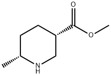 (3S,6R)-Methyl 6-Methylpiperidine-3-carboxylate Struktur