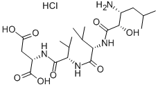 AMASTATIN HYDROCHLORIDE Structure