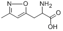 5-Isoxazolealanine,3-methyl-(6CI)