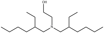 2-[bis(2-ethylhexyl)amino]ethanol Struktur