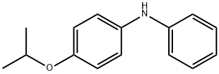 4-HYDROXYDIPHENYLAMINE ISOPROPYL ETHER Struktur