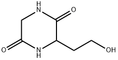 2,5-Piperazinedione,3-(2-hydroxyethyl)-(6CI,9CI) Struktur