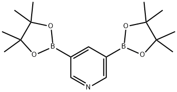 3,5-Pridine diboronic acid pinacol ester Struktur