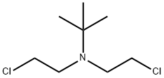 N,N-Bis(2-chloroethyl)-1,1-dimethylethan-1-amine Struktur