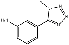 3-(1-Methyl-1H-tetrazol-5-yl)aniline Struktur