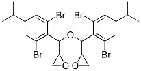 2,6-Dibromo-4-isopropylphenyl(2,3-epoxypropan-1-yl) ether Struktur