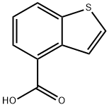 BENZOTHIOPHENE-4-CARBOXYLIC ACID Structure