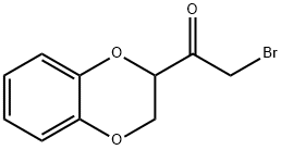 2-BROMO-1-(2,3-DIHYDRO-1,4-BENZODIOXIN-2-YL)-1-ETHANONE,97% Struktur