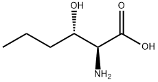 (2S,3S)-2-AMINO-3-HYDROXY-HEXANOIC ACID Struktur