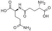 H-GAMMA-GLU-GLN-OH Struktur