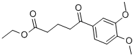 ETHYL 5-(3,4-DIMETHOXYPHENYL)-5-OXOVALERATE Struktur