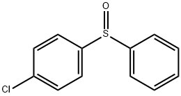 (p-Chlorophenyl)(phenyl) sulfoxide Struktur