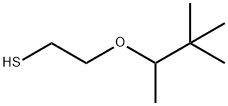 2-(1,2,2-Trimethylpropoxy)ethanethiol Struktur