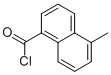 1-Naphthalenecarbonyl chloride, 5-methyl- (9CI) Struktur