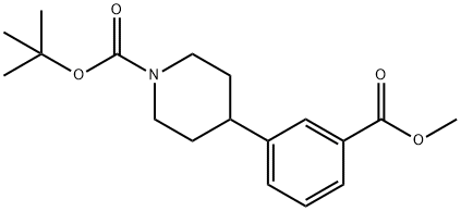 tert-butyl 4-(3-(methoxycarbonyl)phenyl)piperidine-1-carboxylate