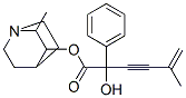 (7-methyl-1-azabicyclo[2.2.2]oct-8-yl) 2-hydroxy-5-methyl-2-phenyl-hex -5-en-3-ynoate Struktur