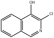 3-CHLORO-4-HYDROXYISOQUINOLINE Structure